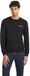 Guess Jeans Slim American Tradition T-shirt Met Lange Mouwen Zwart S Man