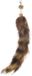 SPEELGOED Flamingo Sjors Staart Voor Hengel - Kattenspeelgoed - 25x8x30 cm Donkerbruin Print