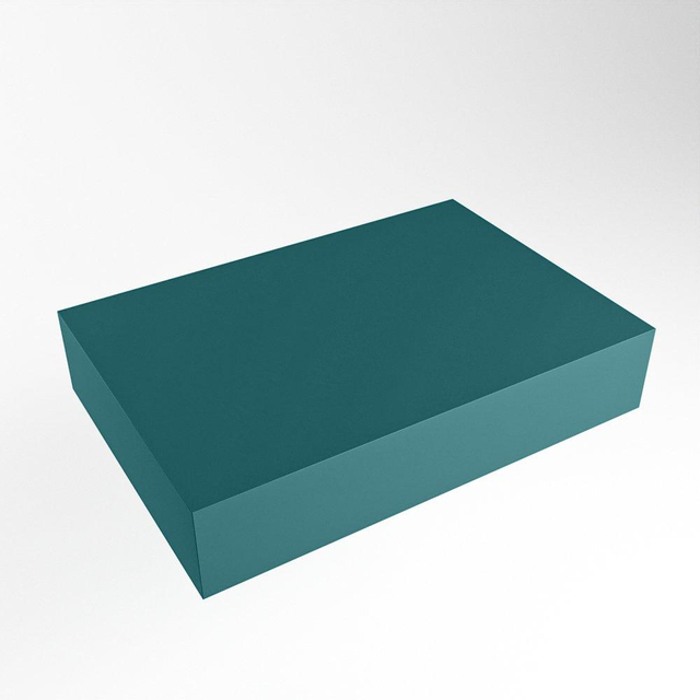 Mondiaz Mondiaz TOP 30 Topblad - 50x30x12cm - geschikt voor afdekplaat - Solid surface - Smag TOP30-50X12SMA