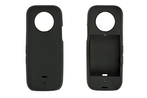 caseroxx Beschermhoes voor Insta360 X3 camera van duurzaam silicone, precies passende hoes voor optimale bescherming tegen krassen, stoten en vuil