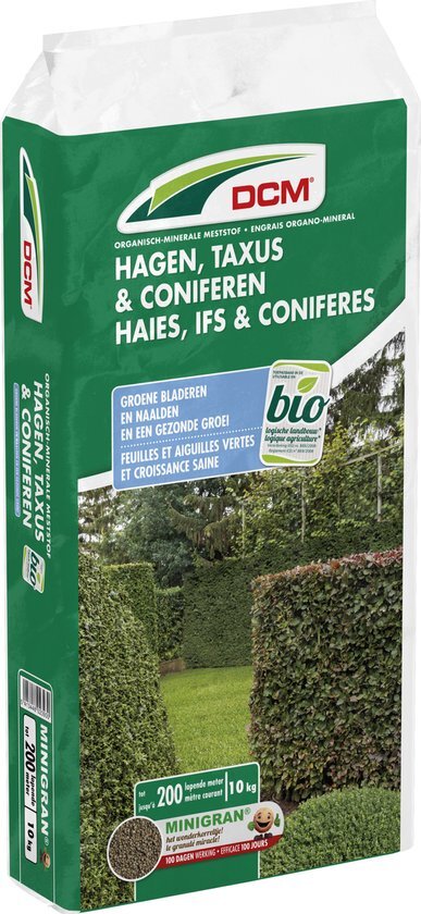 DCM bemesting voor hagen taxus en coniferen 10kg