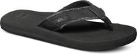 Quiksilver Monkey Abyss Youth Jongens Slippers - Black/Brown - Maat 32