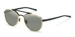 Porsche Design P8972 Lunettes de soleil unisexe doré pilote gris 55mm