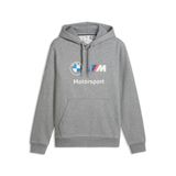 PUMA BMW M MOTORSPORT Essentials hoodie voor heren XXL, Medium Gray Heather