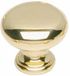 Intersteel Bouton de meuble champignon ø 40 mm laiton verni