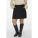 VERO MODA CURVE Vmcfortuneallison Ga Cur NOO Plus Size korte rok, zwart, 52