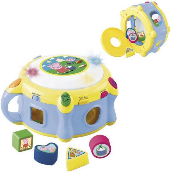 REIG Peppa Pig Elektronische Trommel
