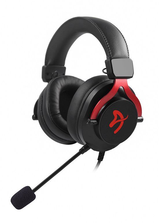 Arozzi Aria Bedrade Gaming Headset - 3.5 mm Jack - Voor PC & Consoles - Rood