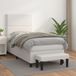 Maison Exclusive - Sommier À Lattes De Lit Avec Matelas Blanc 100x200cm Similicuir