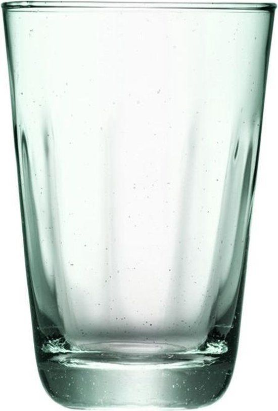LSA Mia Longdrinkglazen - 35 cl - 4 stuks - Gerecycled Glas - Transparant