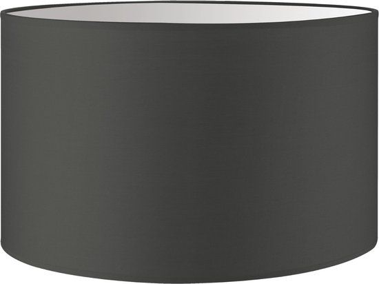 Home Sweet Home Lampenkap Bling cilinder - Antraciet - Stof - 35x35x21cm - E27