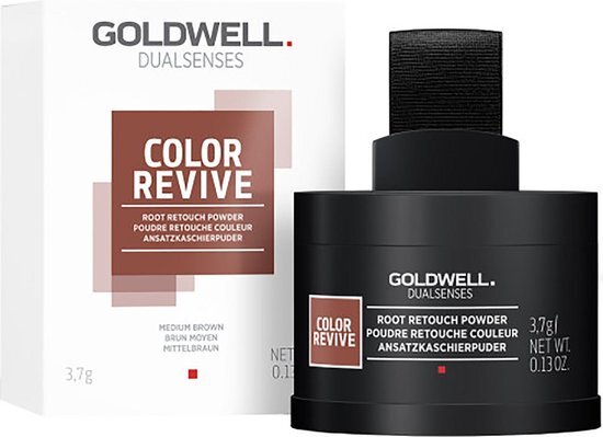 Goldwell Dualsenses Color Revive Root Retouch Powder Medium Brown 3,7gr