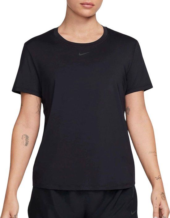 Nike W NK One Classic Dri-FIT SS Top - Women's - Black - Size L