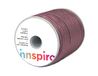 Leren koord van metaal, fuchsia, 1,0 mm, 100 m.