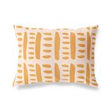 BonaMaison Oranje-Gebroken Wit Decoratieve Kussensloop, Kussenhoezen Bank, Decoratieve Kussenhoesjes, Kussensloop; Sofa, Slaapkamer, Kantoor, Auto 45x60 Cm - Ontworpen en vervaardigd in Turkije