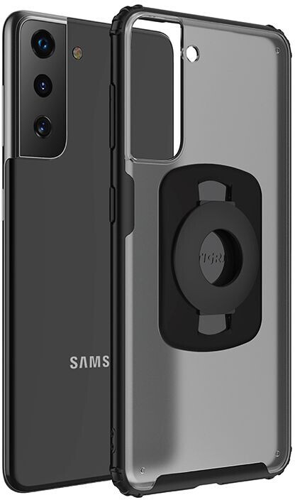 TIGRA SPORT TIGRA SPORT FitClic Neo Smartphone hoesje voor Samsung Galaxy S21 Plus, zwart