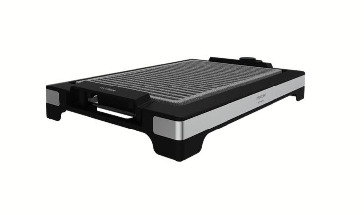 Cecotec elektrische grillplaat - 2000W - Zwart/RVS