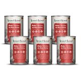 Venandi Animal Premium Kattenvoer, kip als proteïne, natvoer, graanvrij en natuurlijk, 6 x 400 g (6 stuks)