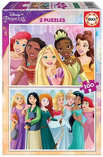 Educa - Disney Princess - Puzzel - 2 x 100 stukjes - 19298