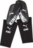Puma King Sleeve Scheenbeschermers Zwart Wit XS