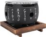 Merkloos Omgoods BBQ Grill Mini Draagbare Japanse Stijl Aluminiumlegering Houtskoolfornuis Snelle Verwarming Grillrooster Compact Ontwerp Barbecue