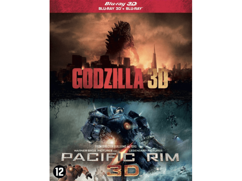 Godzilla 3D + Pacific Rim 3D - Blu-ray (3D)