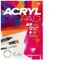Clairefontaine Acrylic Pad - A5 - 285g - 15 vel