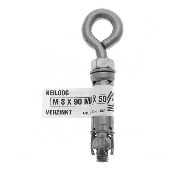 Deltafix Keiloog m5x60x35 verz