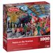 Jumbo Falcon Santa at the Station 1000 stukjes Legpuzzel