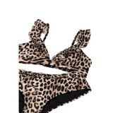 Shiwi The Sunshine Brand triangel bikini Bella beige/zwart