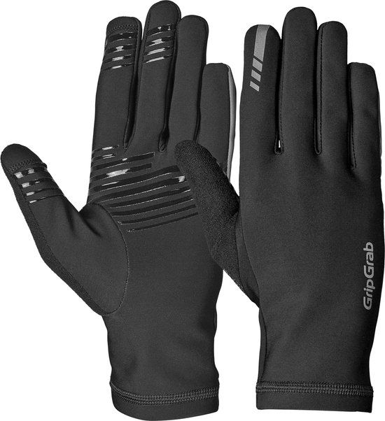 GripGrab Insulator 2 Midseason Fietshandschoenen - Zwart - Maat M