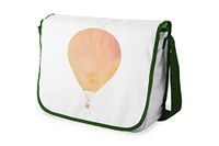 Le Jardin du Lin Digitaal bedrukte messenger schooltas met kaki riem voor meisjes en jongens, terug naar school, koerierstassen voor scholieren, schoudertassen, maat: 29x36 cm, multicolor, Messenger schooltassen voor meisjes en jongens