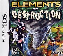 THQ Elements of Destruction Nintendo DS
