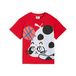 PUMA Functioneel shirt 'Sporty Cats' blauw / vuurrood / zwart / wit
