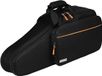 Bol Housse de saxophone en tissu Oxford imperméable et rembourrage de 18 mm - Sac à dos et sac de transport pour saxophone alto - Léger et noir
