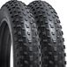 Fatbike Set van 2 Banden 20x4.0 pour Mountainbikes