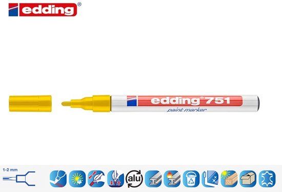 edding 751-08 Paint Marker - Violet