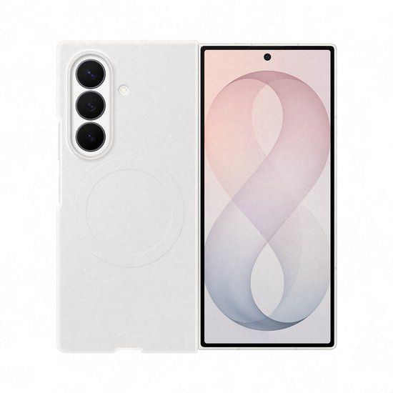 Samsung Galaxy Z Fold8 Hoesje - Silicone Magnet - Wit