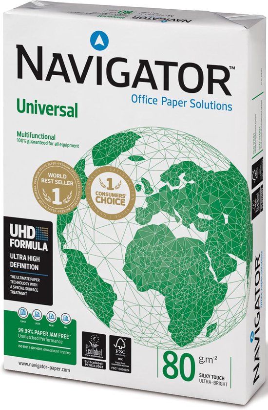 Navigator Papier A3 80g 500v - Wit