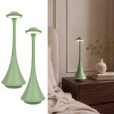 LuminexDesigns Set van 2 minimalistische tafellampen in groen