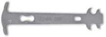 Beta Utensili Indicateur d'usure de chaîne 120 mm Argent