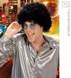 Finidi Pruik Afro Unisex Zwart