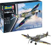 Revell Modelbouwpakket Militaire voertuigen - 03897 Supermarine Spitfire Mk.Vb Plastic - 1:72 - Modelbouw