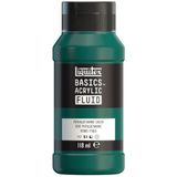 Liquitex Basics Fluid acrylverf, ftalocyaninegroen, 118 ml