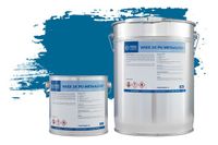 Wixx 2K PU Peinture Métallique - 10L - RAL 7021 | Gris Noir