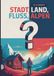 Stadt, Grübelgold Stadt, Land, Fluss, Alpen