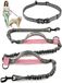 Handsfree Pet Dreamland Handsfree hondenriem voor hardlopen, wandelen, fietsen en training. Elastisch harnas, verstelbare riem, enkele of dubbele handgreep, reflecterende naden, kleine, middelgrote en grote