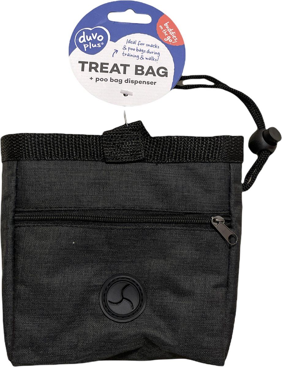 Duvo Treat Bag Honden - Grijs - Kunststof