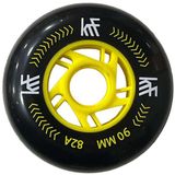 KRF Schaatswielen 2 Eenheden Goud 90 mm / 84A