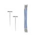 ChiaoGoo TWIST BLUE X-Flex Interchangeable Cable, 5 cm Small